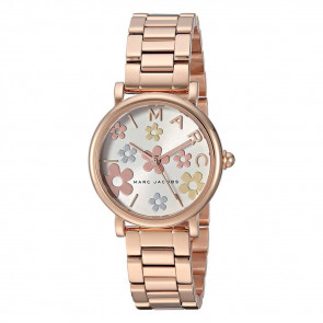 Watch strap Marc by Marc Jacobs MJ3582 Steel Rosé