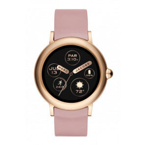 Watch strap Marc by Marc Jacobs MJT2004 Silicone Pink 20mm