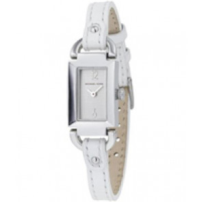 Watch strap Michael Kors MK2057 Leather White 12mm
