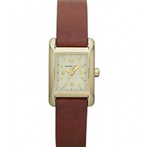 Watch strap Michael Kors MK2258 Leather Brown 14mm