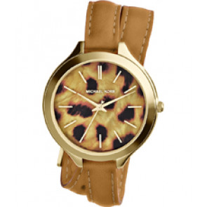 Watch strap Michael Kors MK2327 Leather Brown 12mm