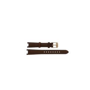 Watch strap Michael Kors MK2353 Leather Brown 15mm