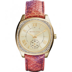 Watch strap Michael Kors MK2387 Leather Multicolor 20mm