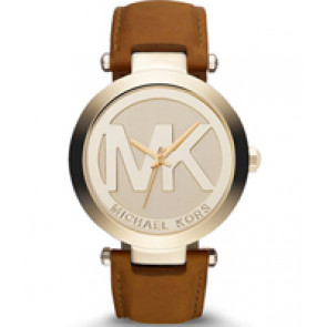 Watch strap Michael Kors MK2398 Leather Brown 21mm