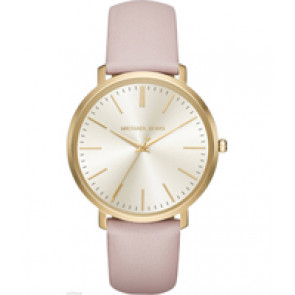 Watch strap Michael Kors MK2471 Leather Pink 20mm