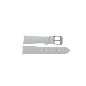 Watch strap Michael Kors MK2482 Leather White 22mm