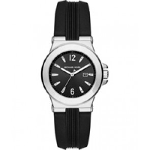 Watch strap Michael Kors MK2499 Silicone Black 20mm