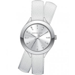 Watch strap Michael Kors MK2500 Leather White 14mm