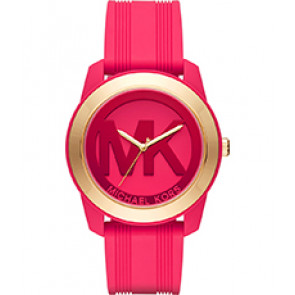 Watch strap Michael Kors MK2533 Silicone Pink 22mm