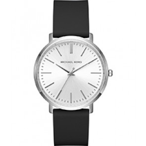 Watch strap Michael Kors MK2537 Silicone Black 20mm