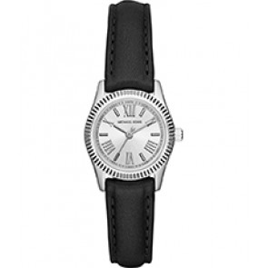 Watch strap Michael Kors MK2538 Leather Black 14mm