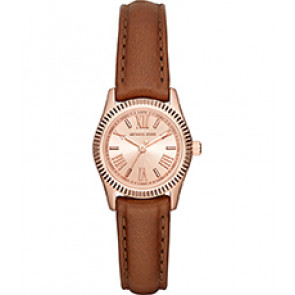 Watch strap Michael Kors MK2540 Leather Brown 14mm