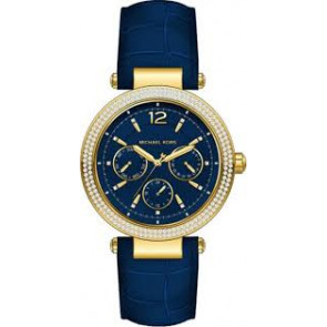 Watch strap Michael Kors MK2545 Leather Blue