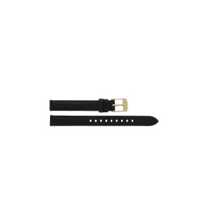 Watch strap Michael Kors MK2606 / Black Leather Black 12mm