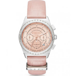 Watch strap Michael Kors MK2615 Leather Pink 20mm