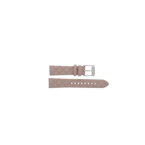 Watch strap Michael Kors MK2617 Leather Pink 18mm
