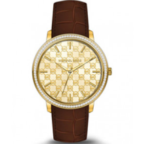 Watch strap Michael Kors MK2632 Leather Brown 20mm