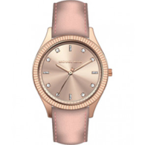 Watch strap Michael Kors MK2657 Leather Pink 20mm