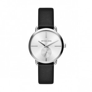 Watch strap Michael Kors MK2658 Leather Black 16mm