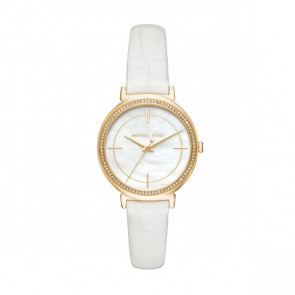 Watch strap Michael Kors MK2662 Leather White 14mm