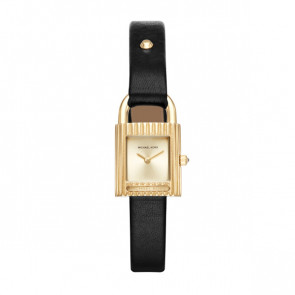 Watch strap (Strap + Case combination) Michael Kors MK2692 Leather Black 12mm