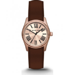 Watch strap Michael Kors MK2702 Leather Brown 14mm