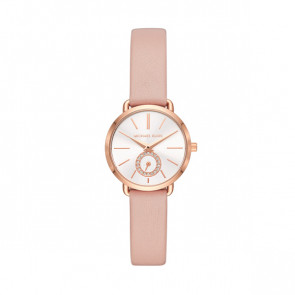 Watch strap Michael Kors MK2735 Leather Pink 12mm