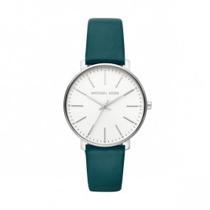 Watch strap Michael Kors MK2746 Leather Turquoise 18mm