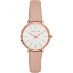 Watch strap Michael Kors MK2803 Leather Pink 14mm