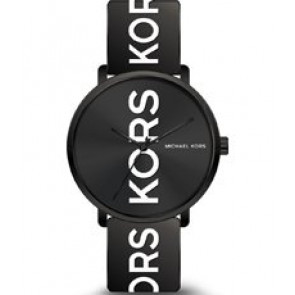 Watch strap Michael Kors MK2828 Silicone Black 20mm