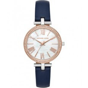 Watch strap Michael Kors MK2833 Leather Blue 12mm
