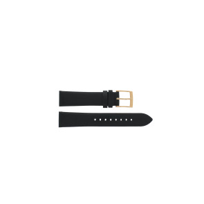 Watch strap Michael Kors MK2834 Leather Black 18mm