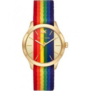 Watch strap Michael Kors MK2836 Textiles Multicolor 18mm