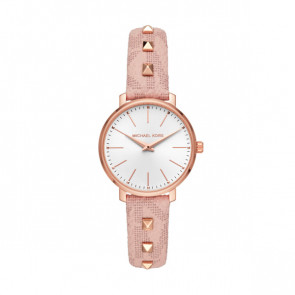 Watch strap Michael Kors MK2873 Leather Pink 14mm