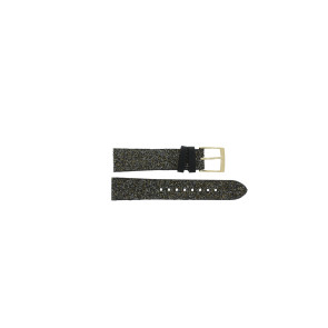 Watch strap Michael Kors MK2878 Leather Black 18mm