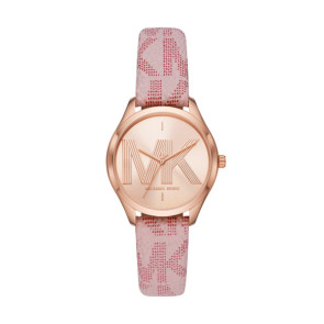 Watch strap Michael Kors MK2879 Plastic Pink 16mm
