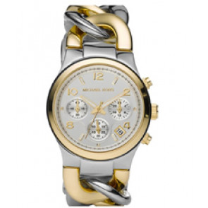 Watch strap Michael Kors MK3199 Steel Bi-color 24mm