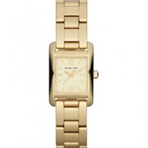 Watch strap Michael Kors MK3212 Steel Gold Toned 14mm