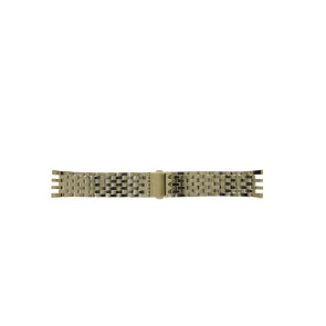 Watch strap Michael Kors MK3216 Steel Gold toned 20mm