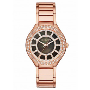 Watch strap Michael Kors MK3397 Steel Rosé 18mm