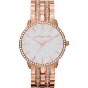 Watch strap Michael Kors MK3460 Steel Rosé 18mm