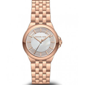 Watch strap Michael Kors MK3488 Steel Rosé 18mm