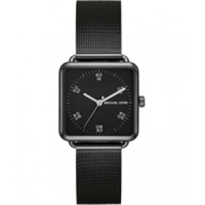 Watch strap Michael Kors MK3562 Steel Black 18mm