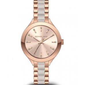 Watch strap Michael Kors MK3573 Steel Rosé 14mm
