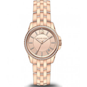 Watch strap Michael Kors MK3577 Steel Rosé 16mm