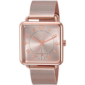 Watch strap Michael Kors MK3664 Steel Rosé 18mm