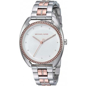 Watch strap Michael Kors MK3676 Steel Bi-color 18mm