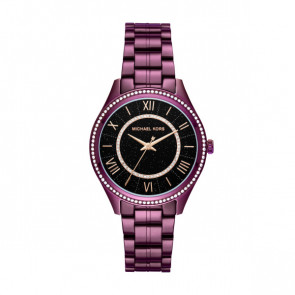 Watch strap Michael Kors MK3724 Steel Purple 18mm