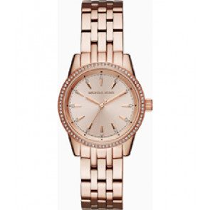 Watch strap Michael Kors MK3743 Steel Rosé 16mm