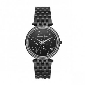 Watch strap Michael Kors MK3787 Steel Black 20mm